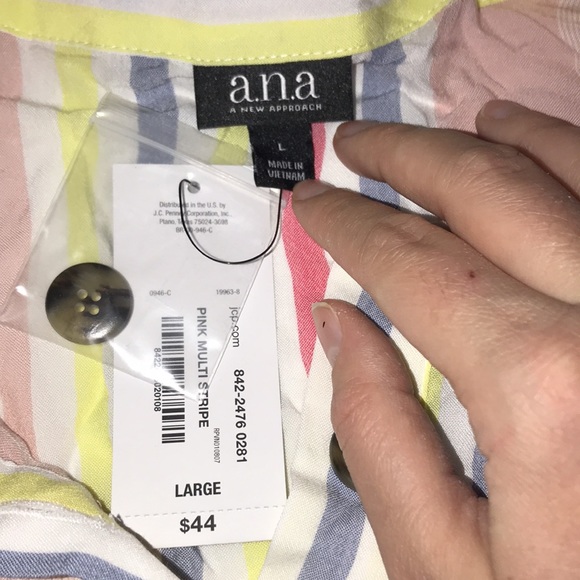 Striped Blouse multi colored - Picture 4 of 5